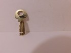 1 - New 10g Unmarked Western Electric Brass Upper Housing Key For 3slot Payphone