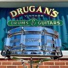 1960s Rogers 5x14 Dyna-sonic 5-line Snare Drum Chrome Over Brass Dynasonic Cob