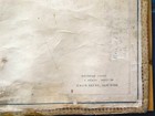 1844 E   G W Blunt Nautical Sea Chart Bahamas Cuba Caribbean Rum Cay Map Linen