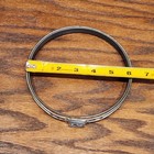 Vintage Queen Style 6  Metal Embroidery Hoop Tension Wheel Cork Lined Usa Made