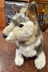 Hansa Hand Crafted Creations 2010 Standing Wolf Plush Stuffed 18  Philippines