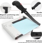 W u Guillotine Paper Cutter  12 Inch Heavy Duty Guillotine