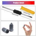 61pcs Tire Repair Kit Diy Flat Tire Repair Car Truck Motorcycle Home Plug Patch