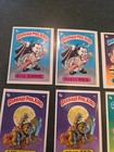 Complete Set  1985-1988 Garbage Pail Kids Original Series Os 1 - Os 15 Rare Nice