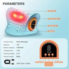 Neck Massager 2025  Neck And Shoulder Relaxer With Heat  3 Modes