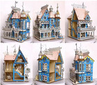 Diy 3d Wooden Viila Puzzle Set - Build Your Own Fantasy Villa  174 Pieces