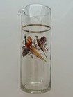 Vintage Westmoreland Glass Pheasant Hunt Martini Cocktail  Mixer Pitcher Mcm