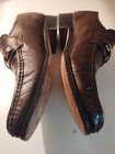 Freeman Vintage Lightlines Brown Leather Classic Loafers Dress Shoes Sz9m X 