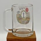 Vintage Kings Island Park Souvenir Glass Beer Mug Roller Coaster