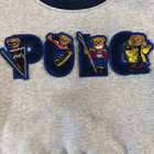Polo Ralph Lauren Toddler Ski Bear Pullover Gray Sweatshirt Size 3t Classic