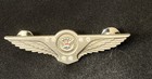 United Air Lines Employee Badge Flight Attendant Wing Pin 6 Gems