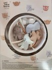Baby Crib Musical Mobile Rotating Music Box With Soft Animals And Wooden Holder