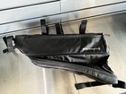 Blackburn Frame Bag Lightweight Water Resistant Black Fabric Zip 2 Pockets