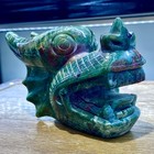 Hand-carved Crystal Figurine - Natural Gemstone Animal Statue - 1 14lb