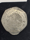 Mexican Coin Error Off Center And Indent Strike 1981 10 Pesos