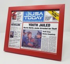 Back To The Future 2 - Marty Mcfly Arrested Photo Reproduction Prop 8x10 -b5