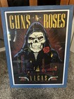 Guns N  Roses Limited Edition Concert Poster T-mobile Arena Las Vegas 4 9 16