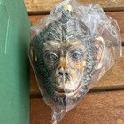 Handmade 6  Chimp Head - Chimpanzee Slavic Treasures Poland Hand Blown Ornament