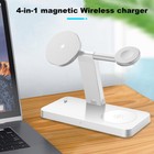 4in1 15w Wireless Charging Stand For Apple Iphone 14 13 Air Pods Iwatch Ultra se