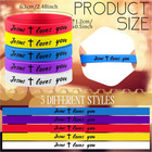 120 Pcs Jesus Loves You Silicone Bracelets Bulk Christian Jesus Rubber Wristband