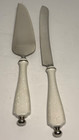 Lenox Opal Innocence Wedding Cake Knife   Server 13 5 In 