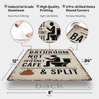 Funny Tin Metal Signs Home D  cor 8x12 This Is A Bathroom Not An Internet Cafe 