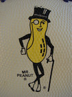 Vintage Rare Planters Mr Peanut Lifesavers Full Size White Football Unused Htf