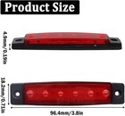 Universal Fit Led Nav Lights - Waterproof Red   Green For Boats   Yachts  2 Pcs 