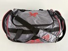 Adidas Duffel Gym Bag Black Red Trim  Large  Sports Bag Carry On Travel