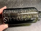 1915 Green Glass Stone    ginger    Beer Bottle - The Birmingham Syphon Company 7 5   