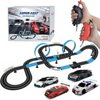 High-speed Dual Track Slot Car Racing Set  8 4m Electric Track  3 Vehicles  2 Co