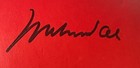 Muhammad Ali Signed Everlast Leather Boxing Gloves  pair  Left Auto  Beckett Coa