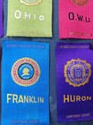 Tobacco Cigarette Egyptienne Luxury Silks   Lot Of 6   College university Seal