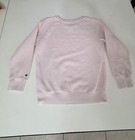 Champion- Womens Pink Fleece Crewneck Pullover Sweatshirt  Size M 