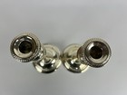 Vintage Sterling Silver Gorham English Gadroon  670 Candle Stick Pair - 10 