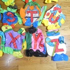 Letter People Huggables Complete Set Inflatable Alphabet A-z Box 1996 Abrams Vtg