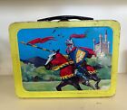 Vintage Knight In Armor Metal Lunchbox 1959 Lunch Box Very Rare - No Thermos