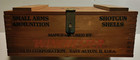Nice  clean   Vintage Editions Lockable Wooden Winchester Ammo Box made In Usa