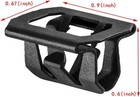 Bag Of 10 Replacement For Gm Bumper Cover Front Grille Retainer Clips Replaces