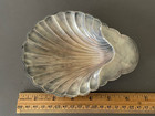 Vintage International Silver Co   394 Footed Scalloped Seashell Nut Candy Dish