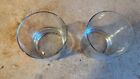 1 Lot Of 2 - Vintage Chrysler Promotional Cocktail Glass Tumblers