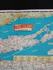 Vintage Gulf Tourgide Map New York 1950s Rand Mcnally New York State 