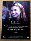 Stargate Universe Sgu Season 2 Julie Mcniven Autograph