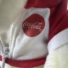 Vintage Coca Cola Polar Bear Large Plush Animal - Red Vest Good Condition 