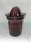 Vintage Purple   Amethyst Mosser Glass 1 Cup   8 Oz  Ribbed Juicer Measuring Cup