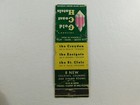 Gold Coast Hotels Chicago Illinois Vintage Matchbook Cover