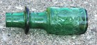 Vintage Empoli Italy Genie Bottle Green Stopper Glass Fruits Stopperonly Sm Chip