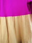 Hanna Andersson Girls  Long Sleeve Color Block Tiered Ruffle Dress Size 120