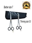 Professional Salon Hair Cutting Thinning  Barber Shears Hairdressing Set 6 