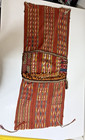 Handmade Tribal Wool Multicolor Saddle Bag Art Rug 49 X 19